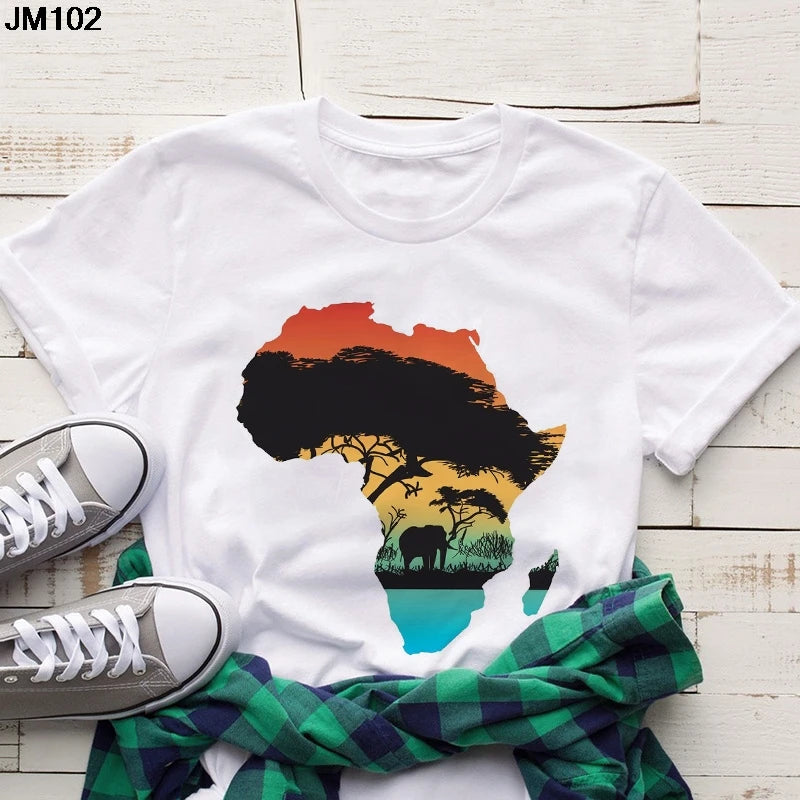 Volta  African Map T-shirt